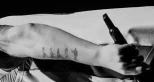 The Beatles With an Abbey Road Tattoo