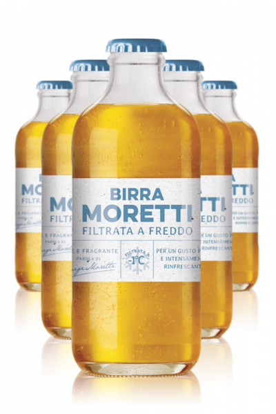 Birra Moretti Filtrata A Freddo Cassa da 24 bottiglie x 30cl | Bernabei