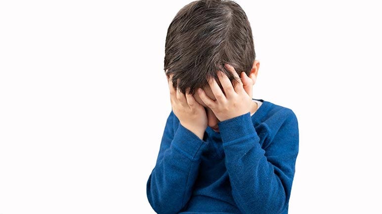 elevated cortisol children behavior