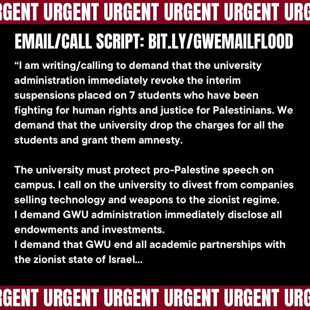 Urgent Call to Action: Support the Palestine Solidarity Encampments!