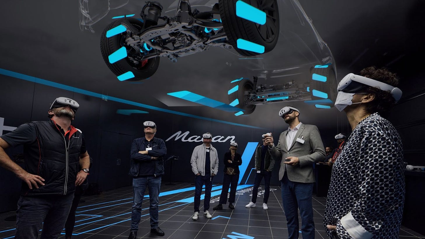 Immersive presentations: how Porsche is stepping into mixed reality -  Porsche Newsroom CH