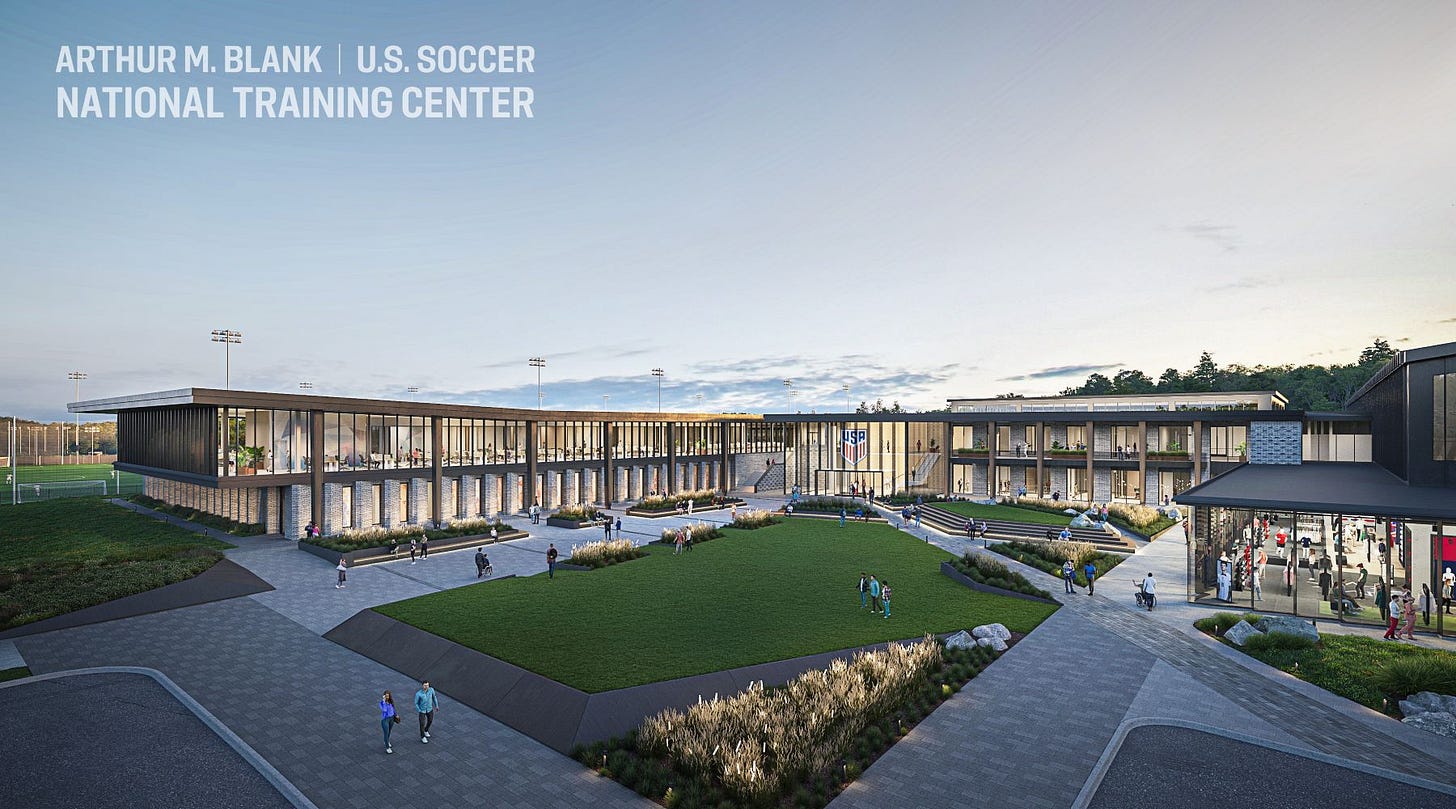 U.S. Soccer Breaks Ground on the Arthur M. Blank U.S. Soccer National  Training Center | U.S. Soccer Official Website