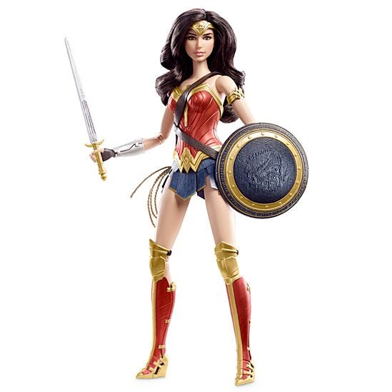 DC Wonder Woman Battle-Ready Doll, 12 2017 hot holiday toys