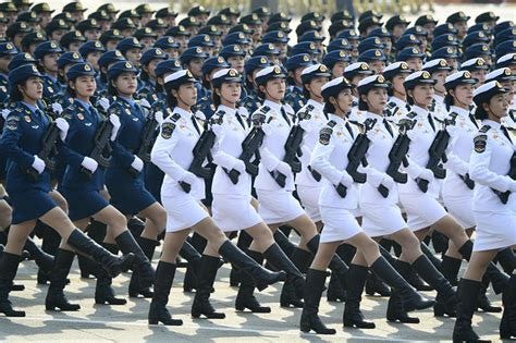 Female generals participate in military parade for first time_70th ...