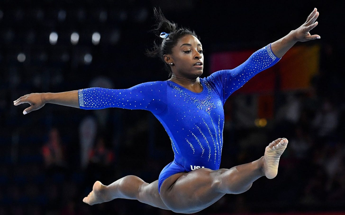 Simone Biles: Once-in-a-lifetime star has leapt through adversity to redefine what's possible in ...