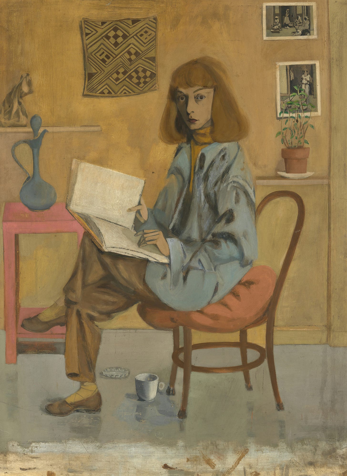 Elaine de Kooning Self-Portrait | Smithsonian Institution