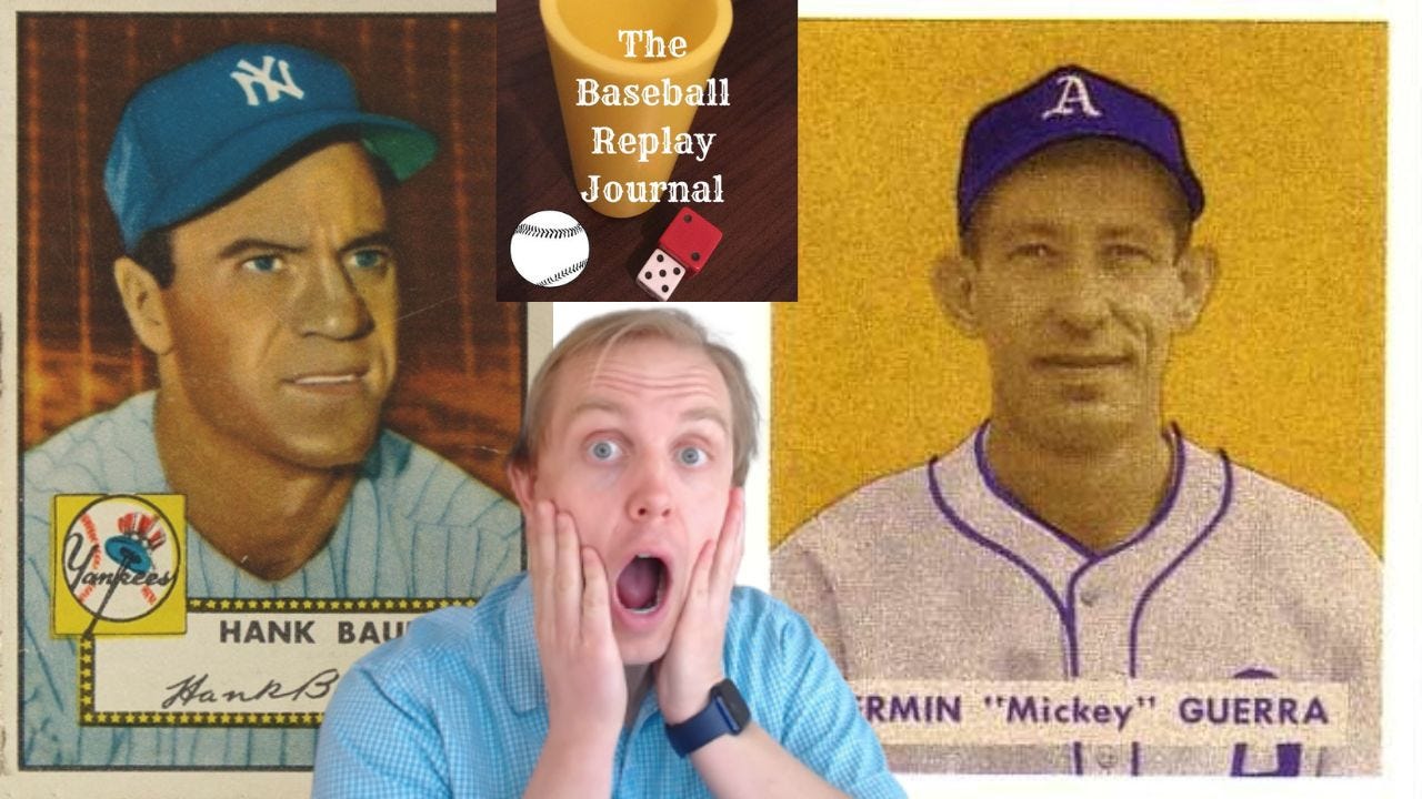 Baseball Replay Journal 1949 Diamond Mind