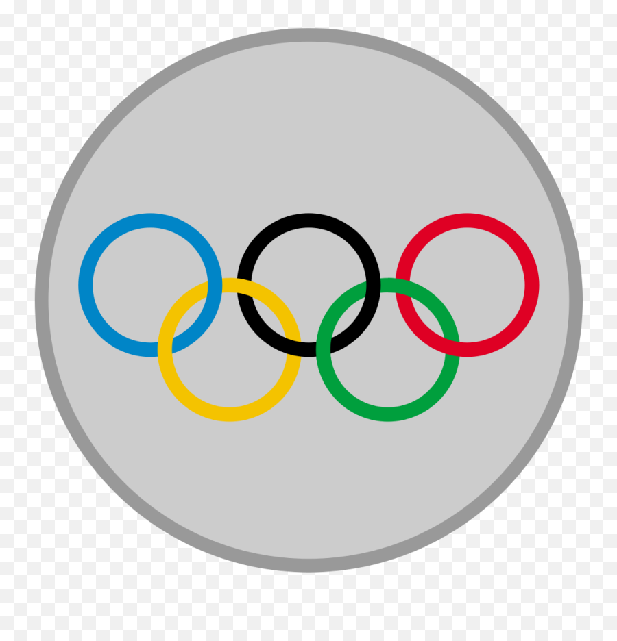 Silver Medal Olympic - Silver Medal With Olympic Rings Emoji,Olympic Rings Emoji - free ...