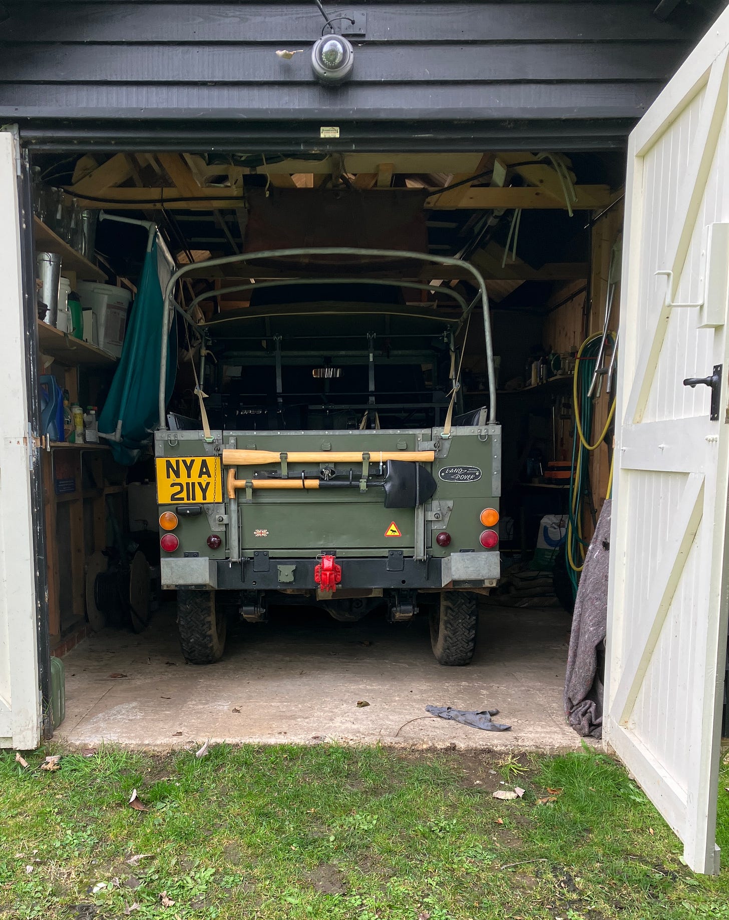 THE HAPPY SOUND OF A MAN ON THE TOOLS by Clare Hastings