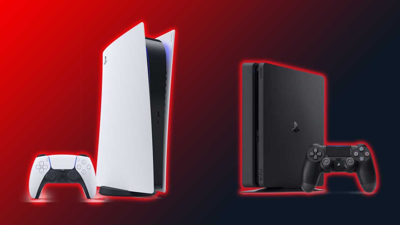 PS5 and PS4 consoles