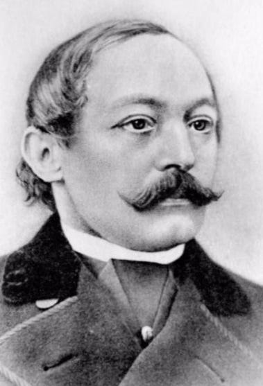 It's nineteenth century German historian Professor Onno Klopp! No more need be said than that. But if I were to add one more word, it would probably be: moustache.