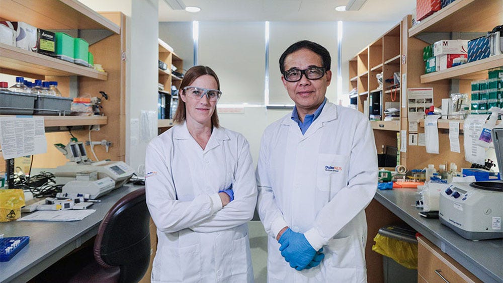 Duke-NUS Medical School - Prof Wang Linfa and  Asst Prof Danielle  Anderson