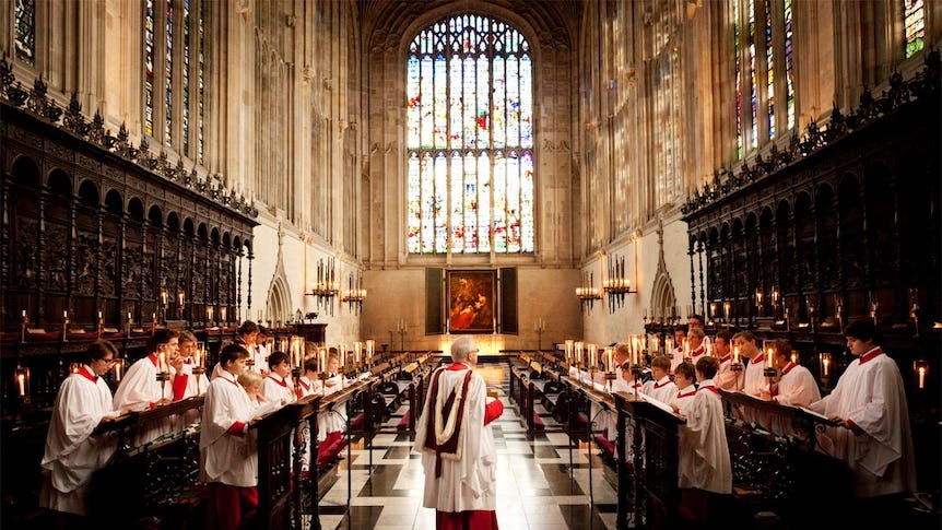 Legends: The Choir of King's College, Cambridge - ABC listen