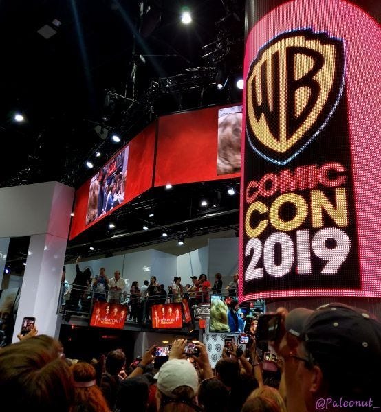 Supernatural Comic Con 2019 crowd