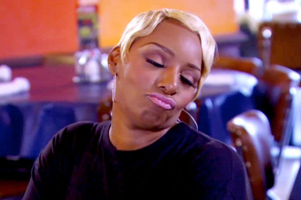 nene leakes face problems on real housewives of atlanta 2015