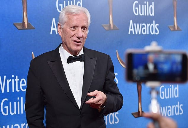 Actor James Woods attends the 2017 Writers Guild Awards L.A. Ceremony at The Beverly Hilton Hotel on February 19, 2017 in Beverly Hills, California