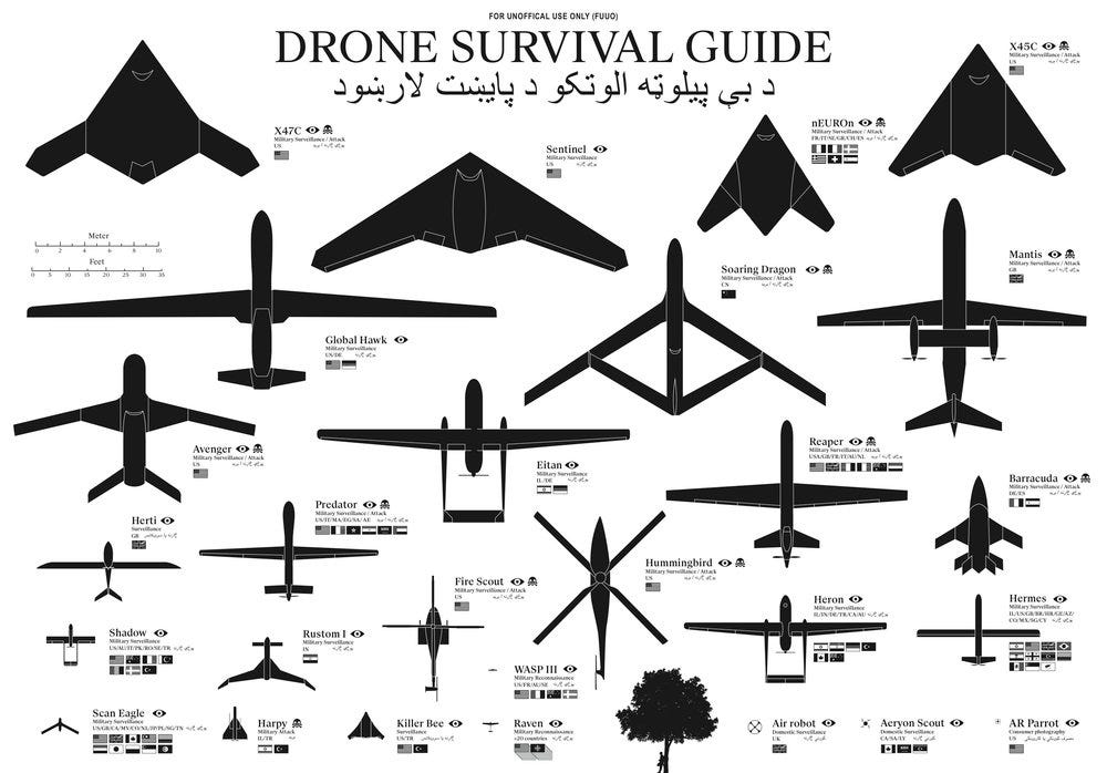 The Drone Survival Guide — Cool Infographics