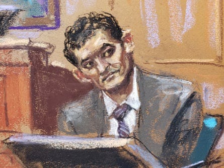 Buff and hulking or small and meek? Courtroom artist on sketching Sam  Bankman-Fried | Sam Bankman-Fried | The Guardian