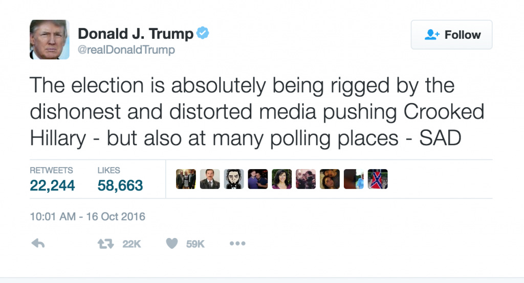 Trump team attempts to block vote recount after concern about "rigged ...