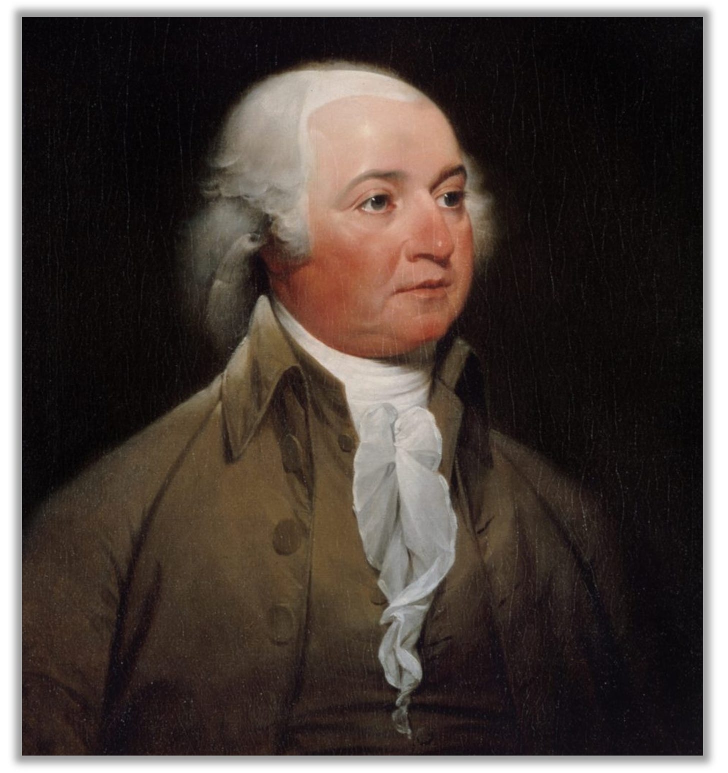 John Adams, by John Trumbull