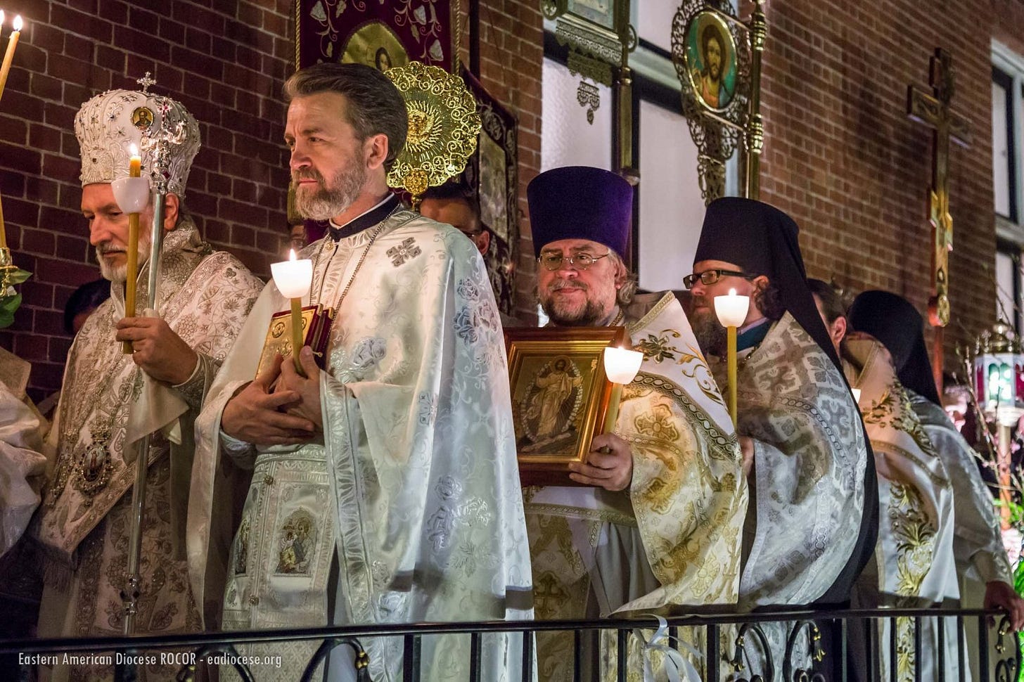 Metropolitan Hilarion Leads Divine Services for Pascha in Synodal Cathedral  | Serbian Orthodox Diocese of Eastern America