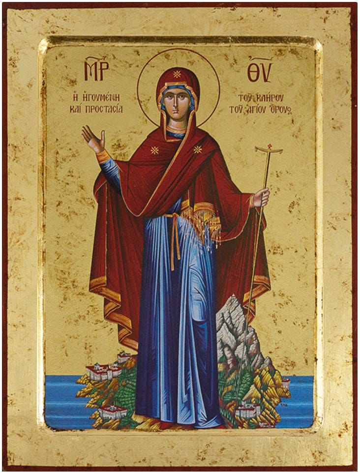 Orthodox icons of Theotokos