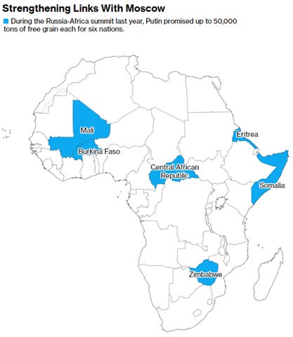 A map of africa with blue squares

Description automatically generated