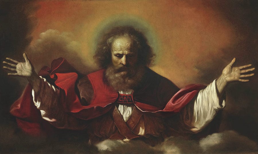 God the Father by Guercino - Marcus B. Peter