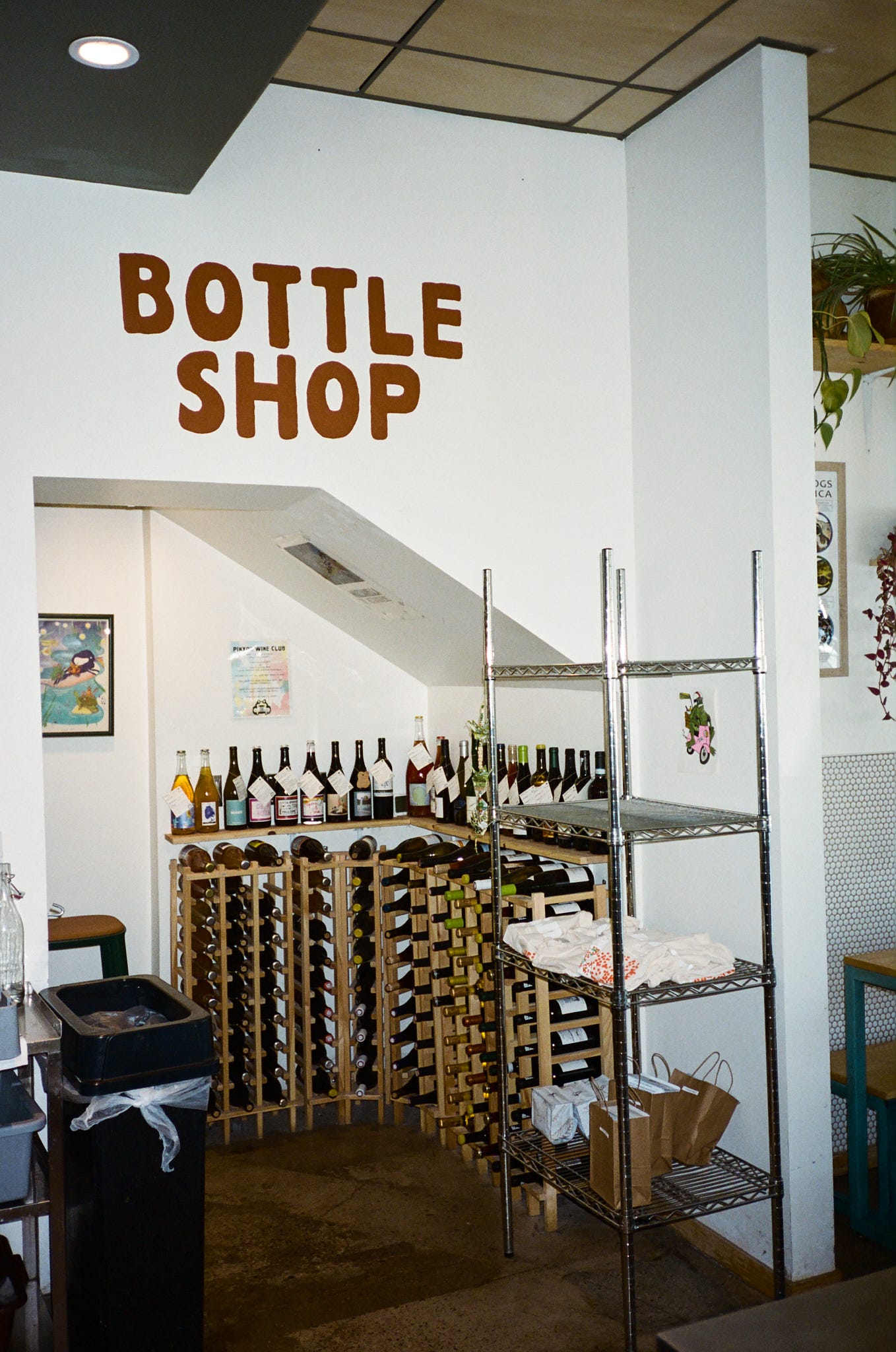 Pinyon's bottle shop
