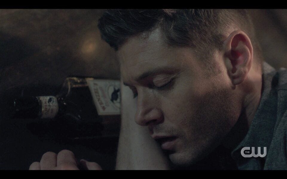 SPN Dean Winchester passed out drunk in bunker bed 1519