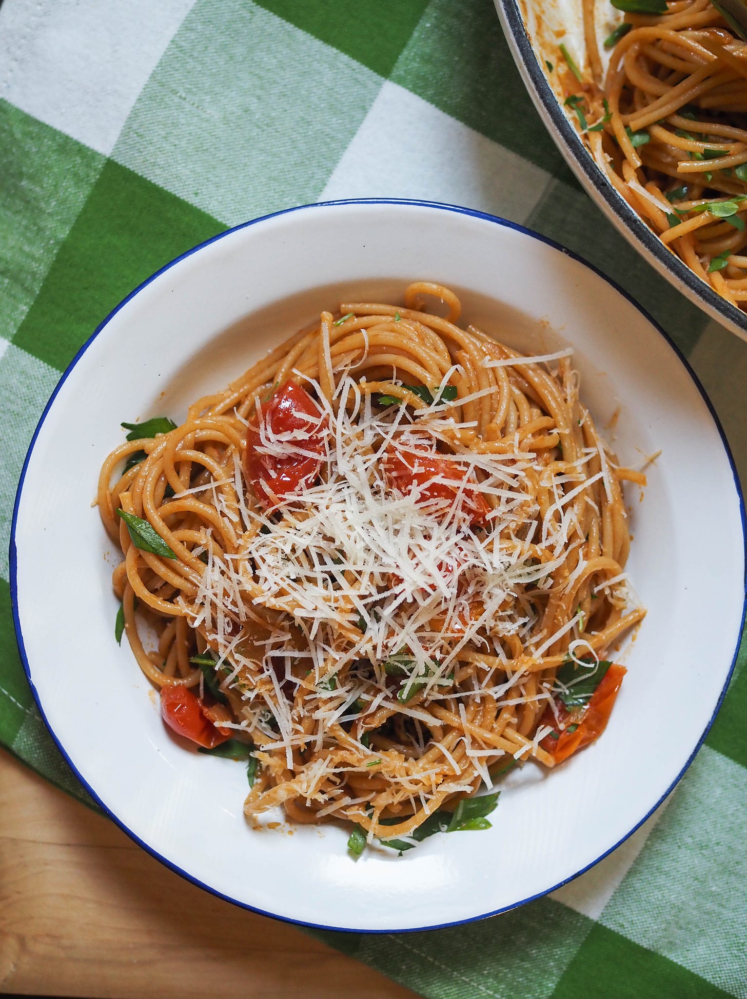 Tomato and Anchovy Spaghetti