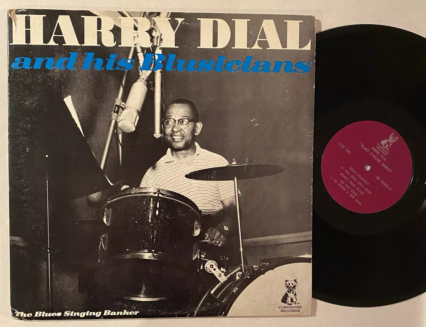 HARRY DIAL Blues Singing Banker Hilton Jefferson Irving Mouse Randolph LP - Picture 1 of 2