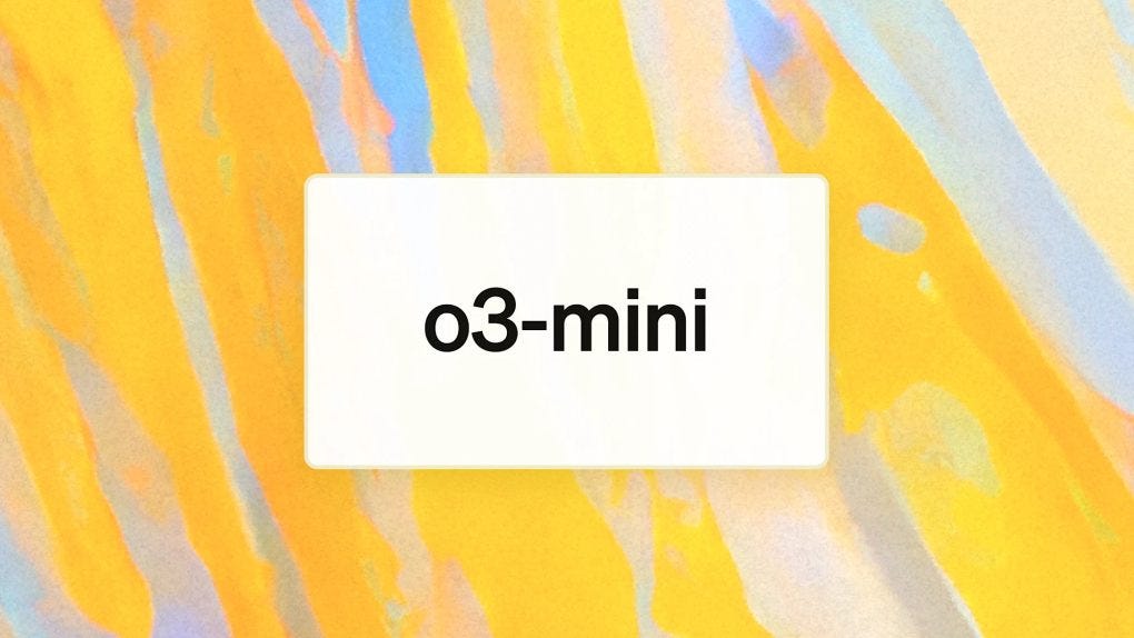 OpenAI's o3-mini reasoning model is now available