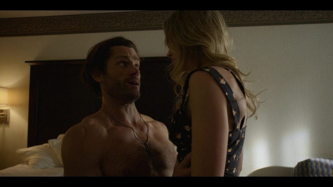 Walker Twyla strips down for Jared Padalecki