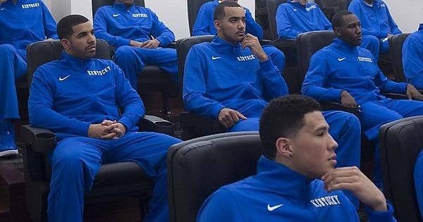 Drake has quit rap to become a basketball player for the Kentucky Wildcats  : r/HipHopImages