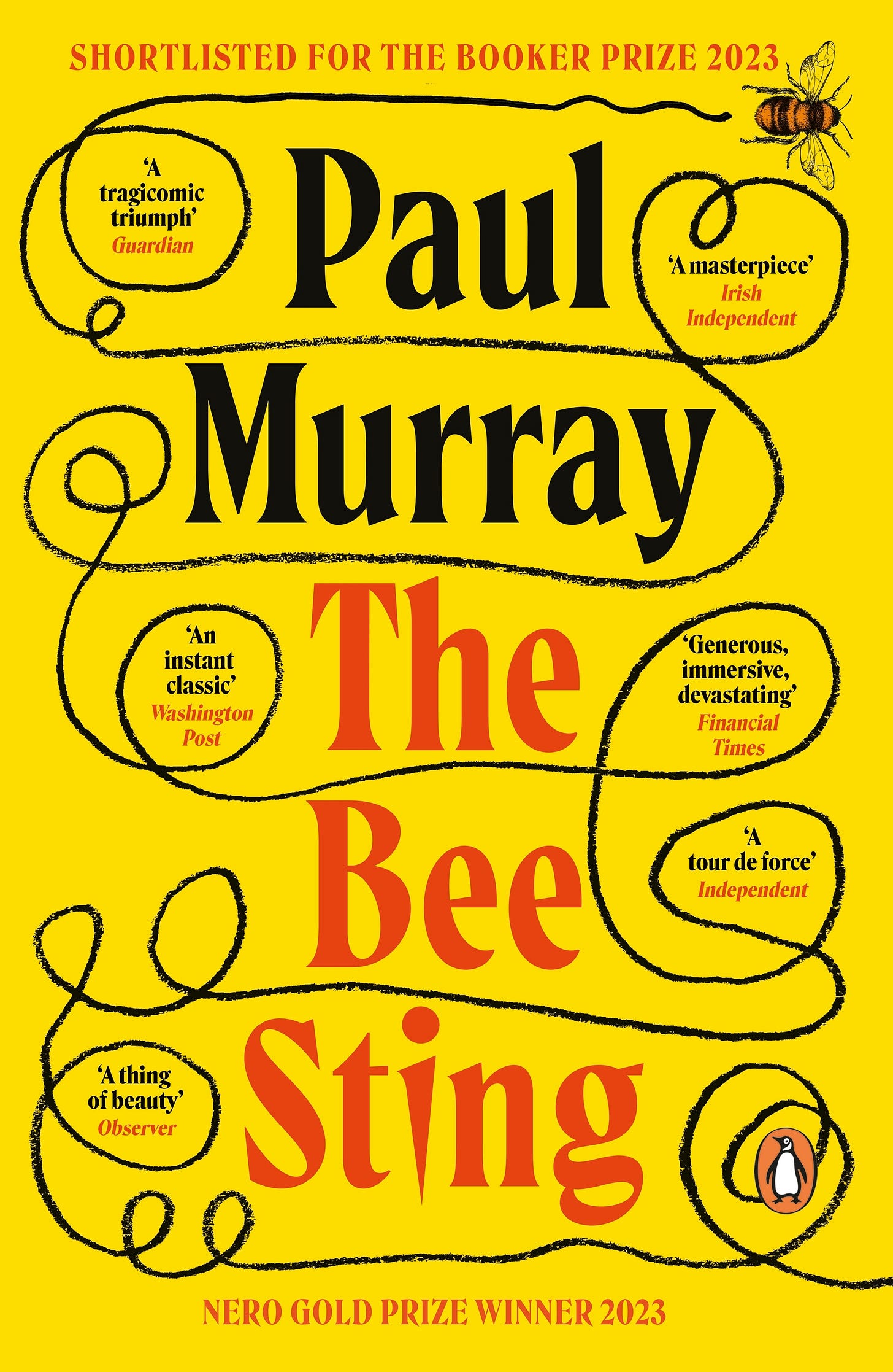 The Bee Sting by Paul Murray - Penguin Books Australia