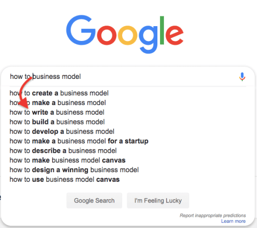 google-autosuggests-business-model