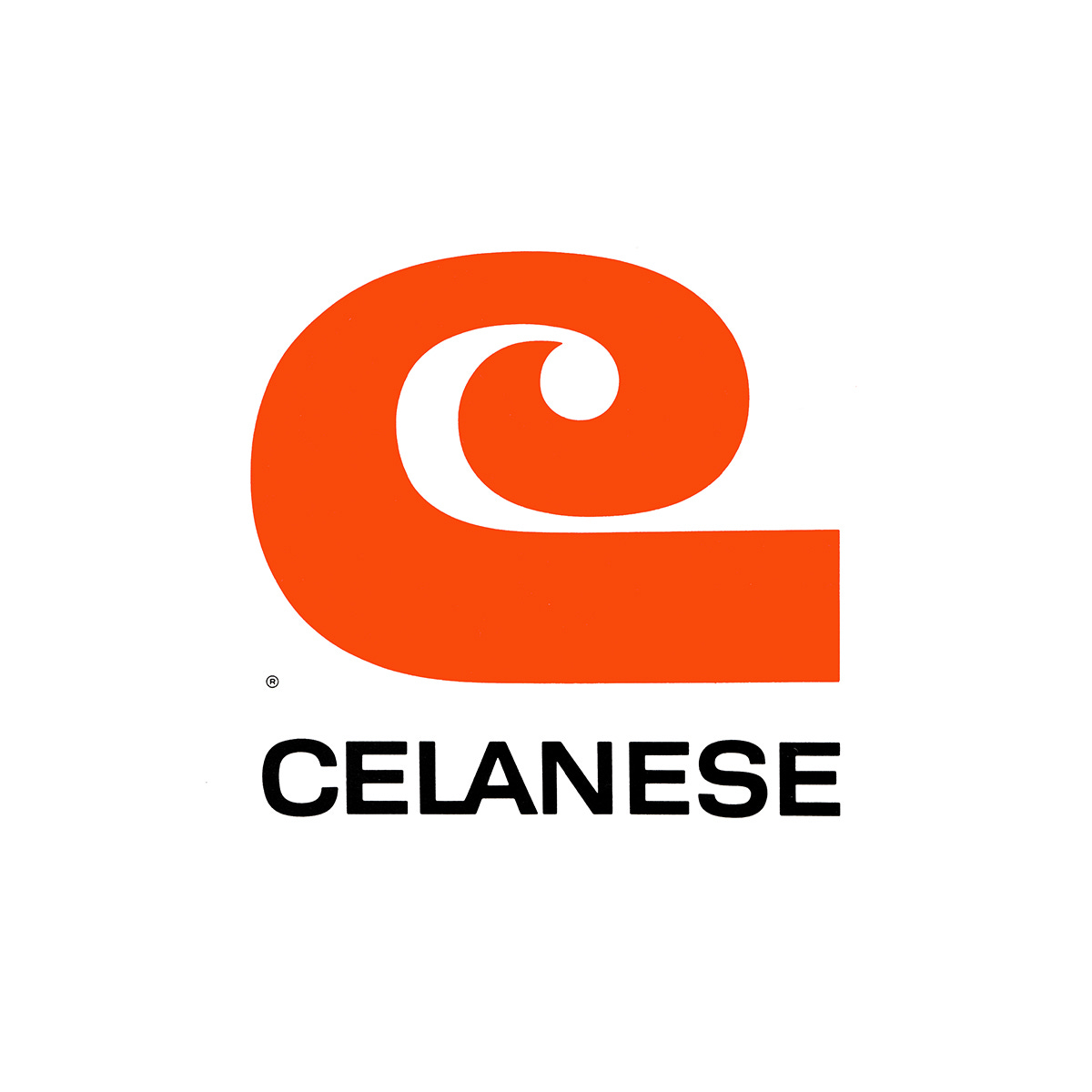Saul Bass and Associates' 1965 logo for industrial manufacturer Celanese