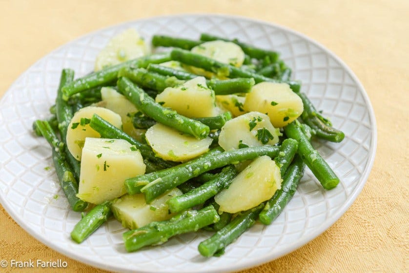 Fagiolini e patate (Green Bean and Potato Salad)