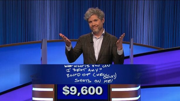 Jeopardy! contestant invites others to throwback shots as fan favorite  advances - The Mirror US