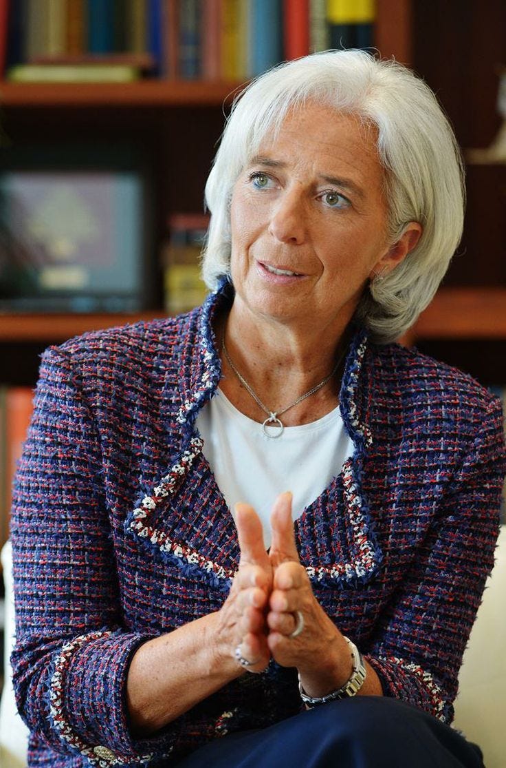 Pin by Smart Casual on Style Icon ⚜ Christine Lagarde ⚜ Style ...