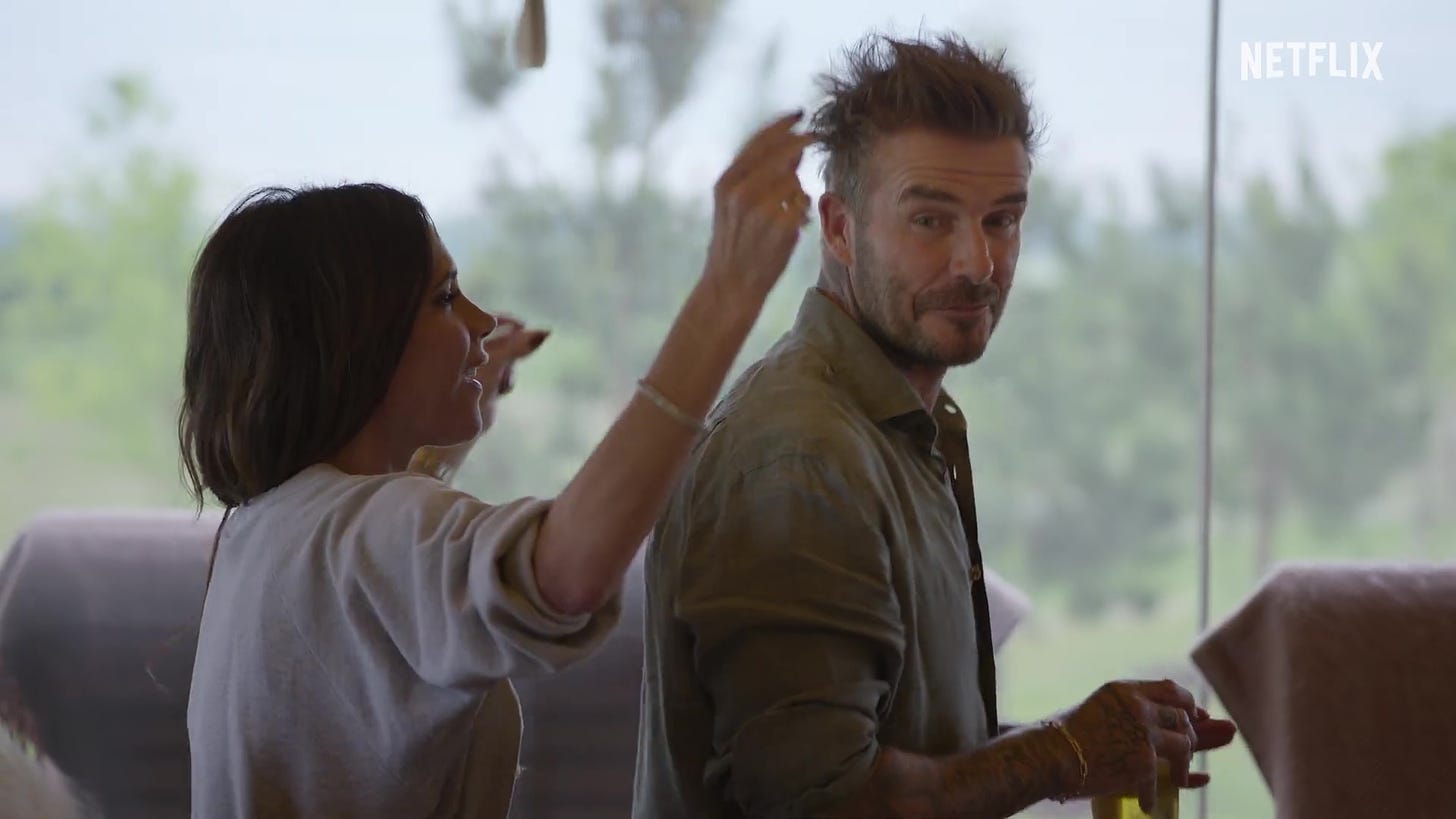 David Beckham does a jig with wife Victoria in Netflix trailer for new  documentary about his life and career | The Sun