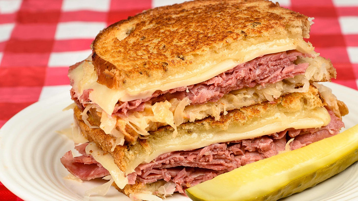 Grilled Reuben Sandwiches