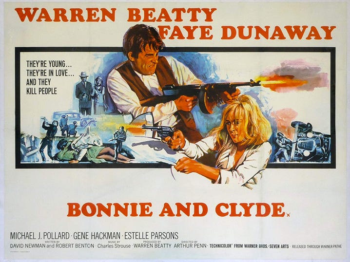 Bonnie and Clyde poster