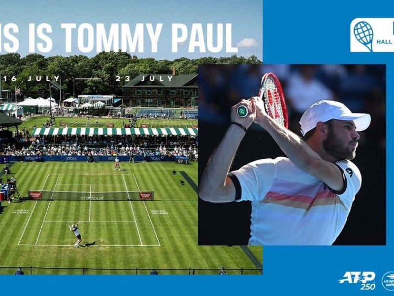 World No. 17 Tommy Paul commits to Infosys Hall of Fame Open Player Field