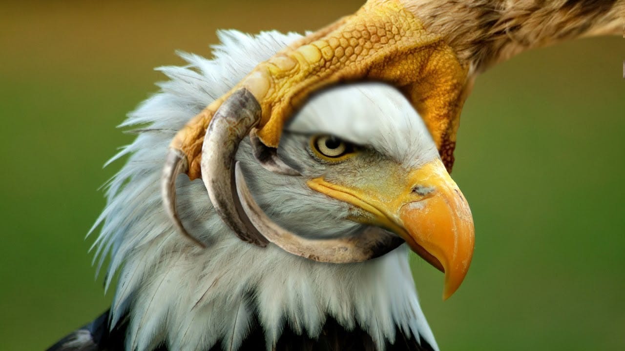 Even Eagles Are Afraid of This Deadly Bird - YouTube