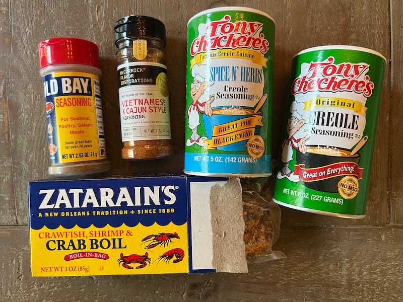 Old Bay Vs. Cajun Seasoning: What's The Difference?
