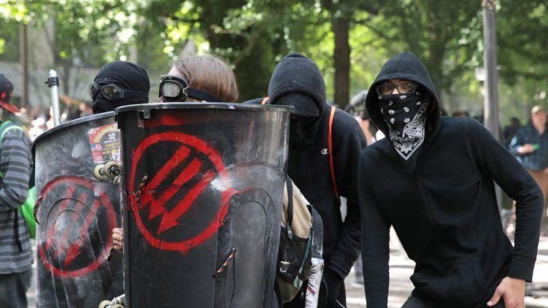 antifa anti fascist group hated by donald trump