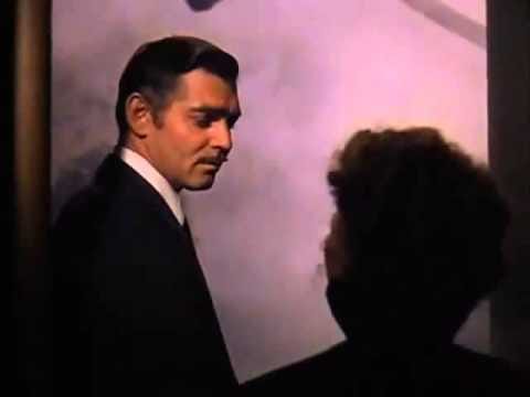 Gone With The Wind : "Frankly my dear I don't give a damn." - YouTube