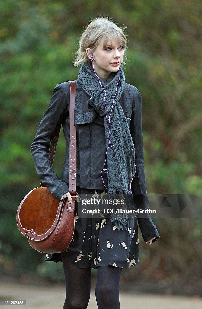 Celebrity Sightings - Bauer-Griffin - 2012